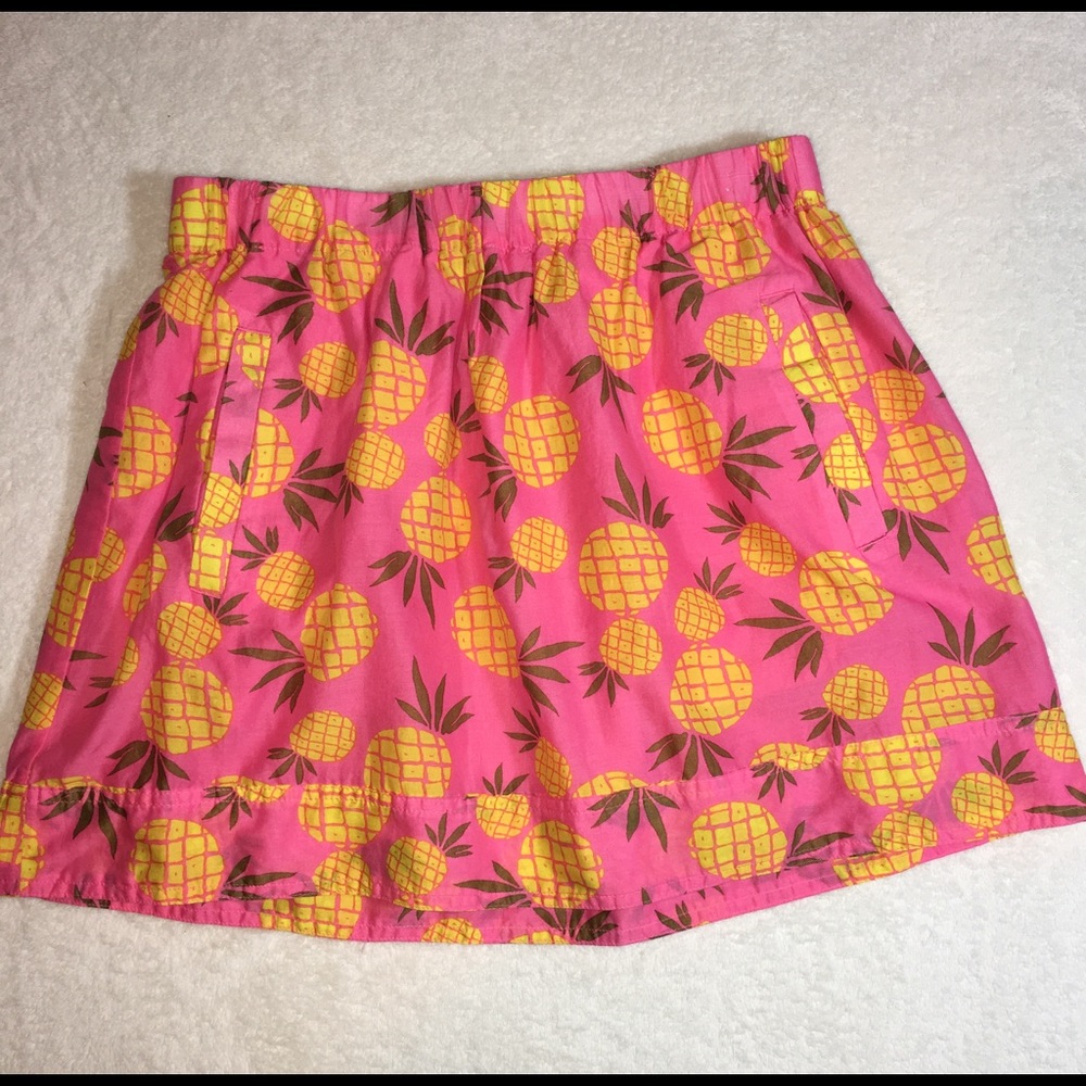 J Crew pineapple skirt Sz XS